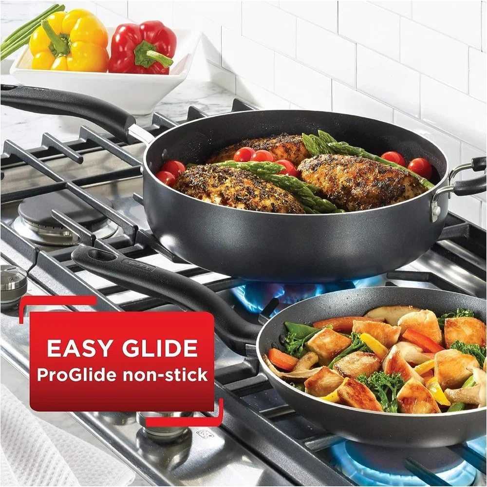 5 Quart Nonstick Saute Pan with Glass Lid